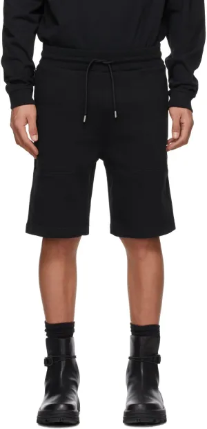 1017 ALYX 9SM Black Sweatpant Shorts