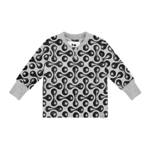 Baby Long Sleeve Henley - Light Grey