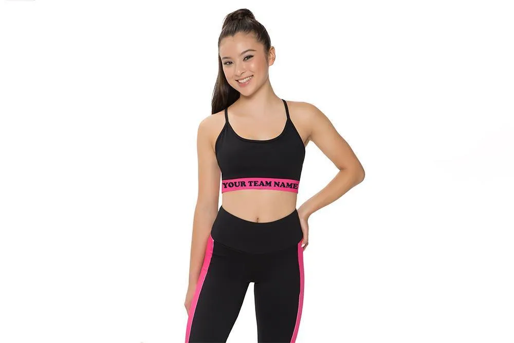 Bubbles Popcolour Racer Strap Crop