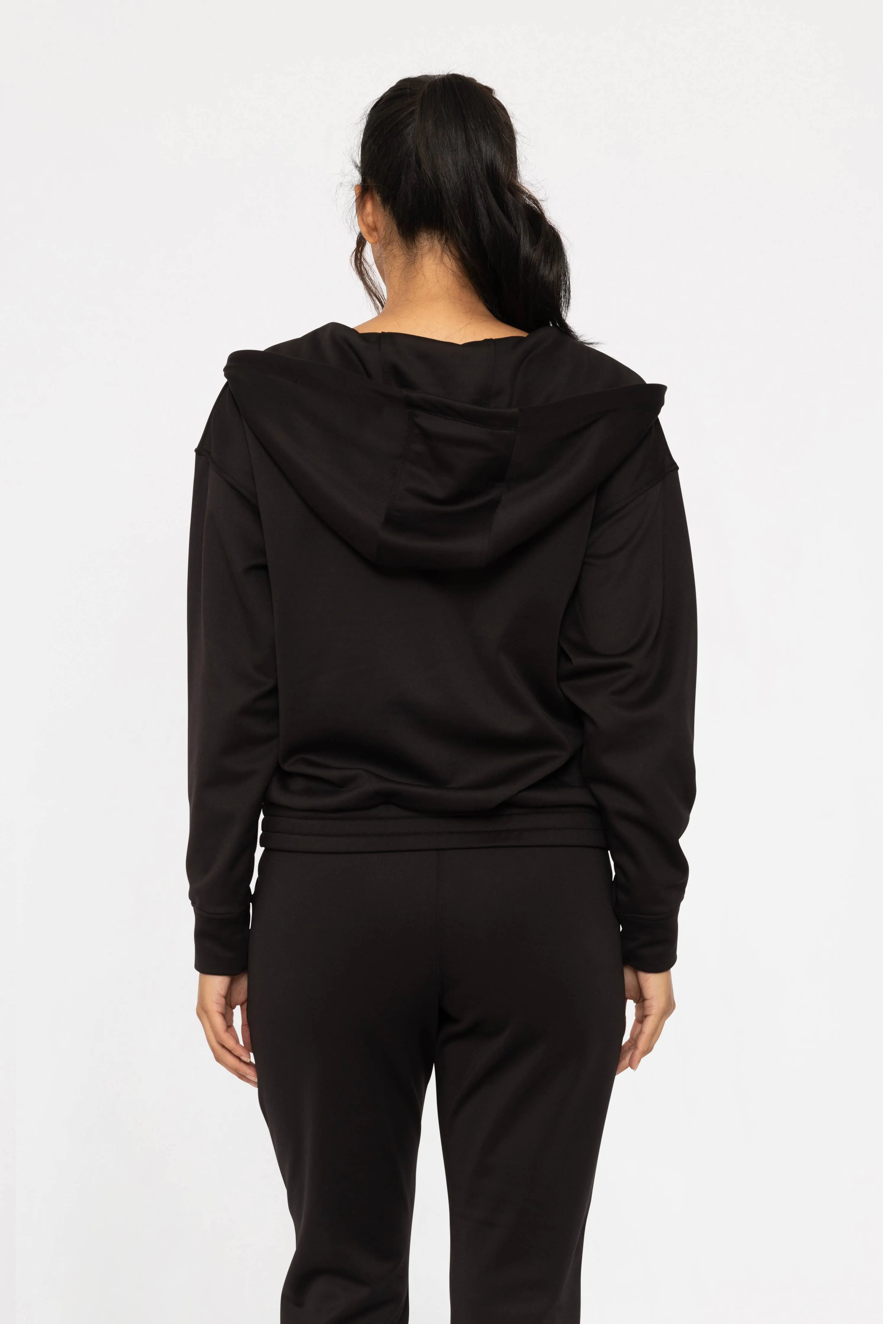 Forest Green Elevated Pullover Henley Hoodie