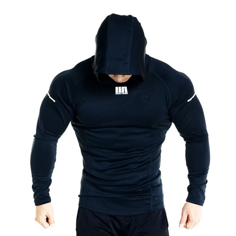 Gym Hoodies for Men Bodybuilding Hoodies Muscles Workout Sweatshirt Fitness Pullover