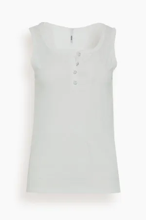 Henley Tank in Ivory