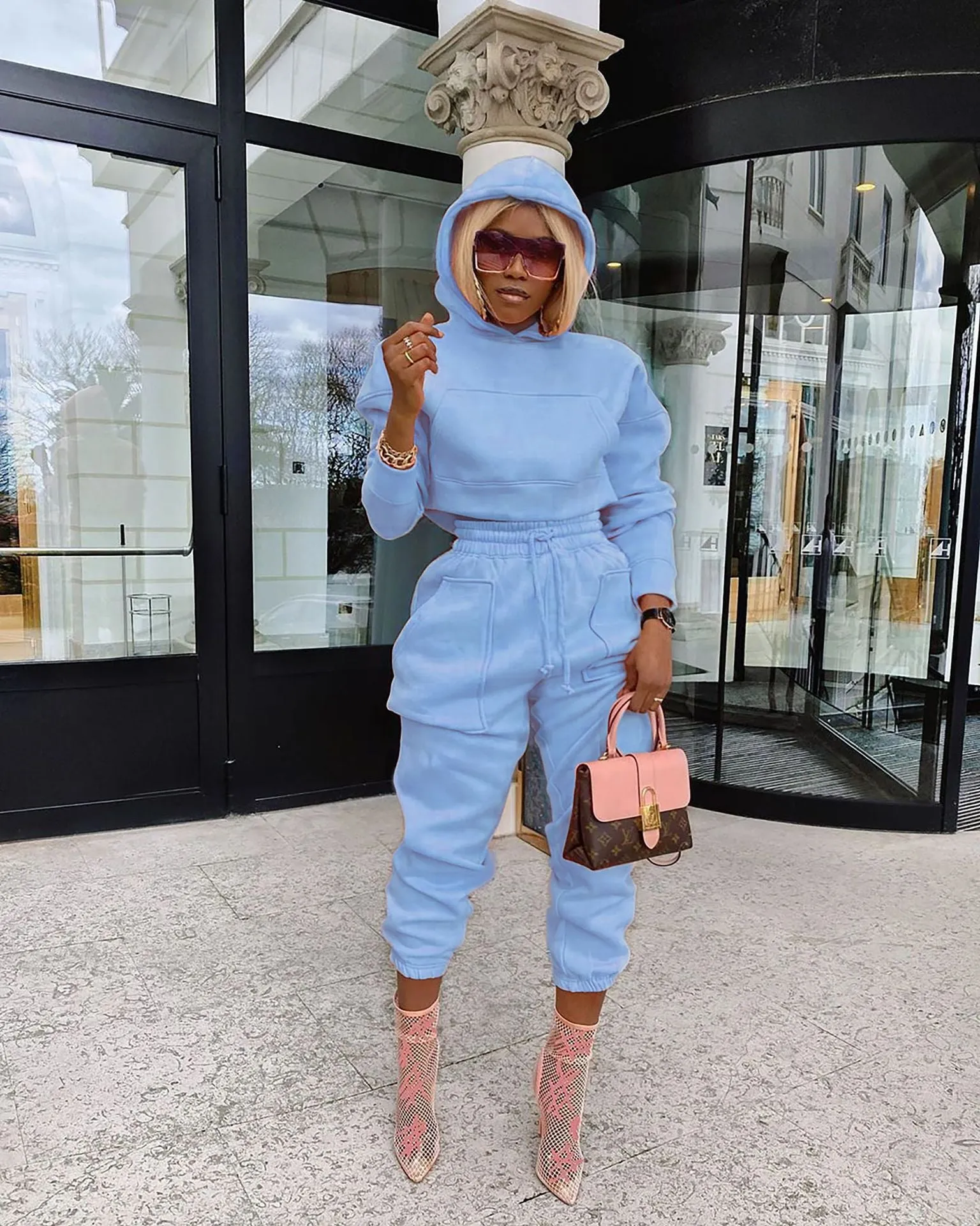 Hooded Jogger 2 Piece Sets