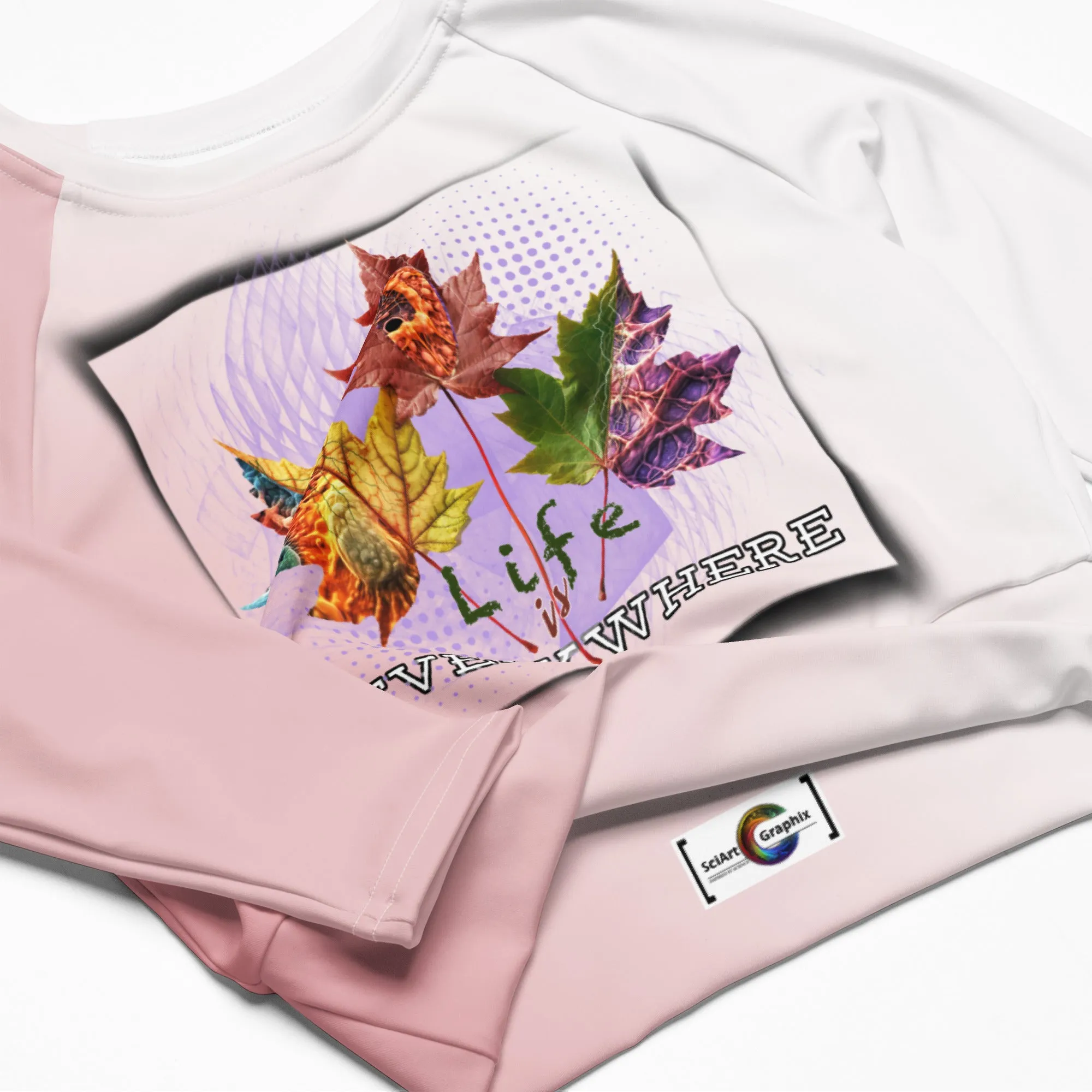 Long-Sleeve Crop Top Autumn