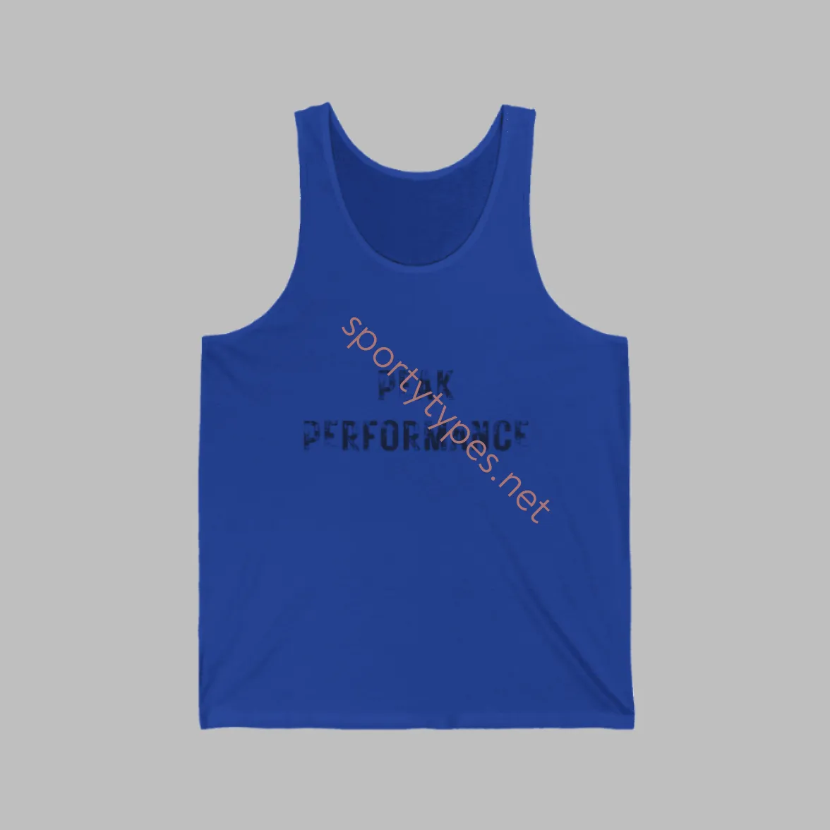 Men's Peak Performance Black Distressed Print Tank Top