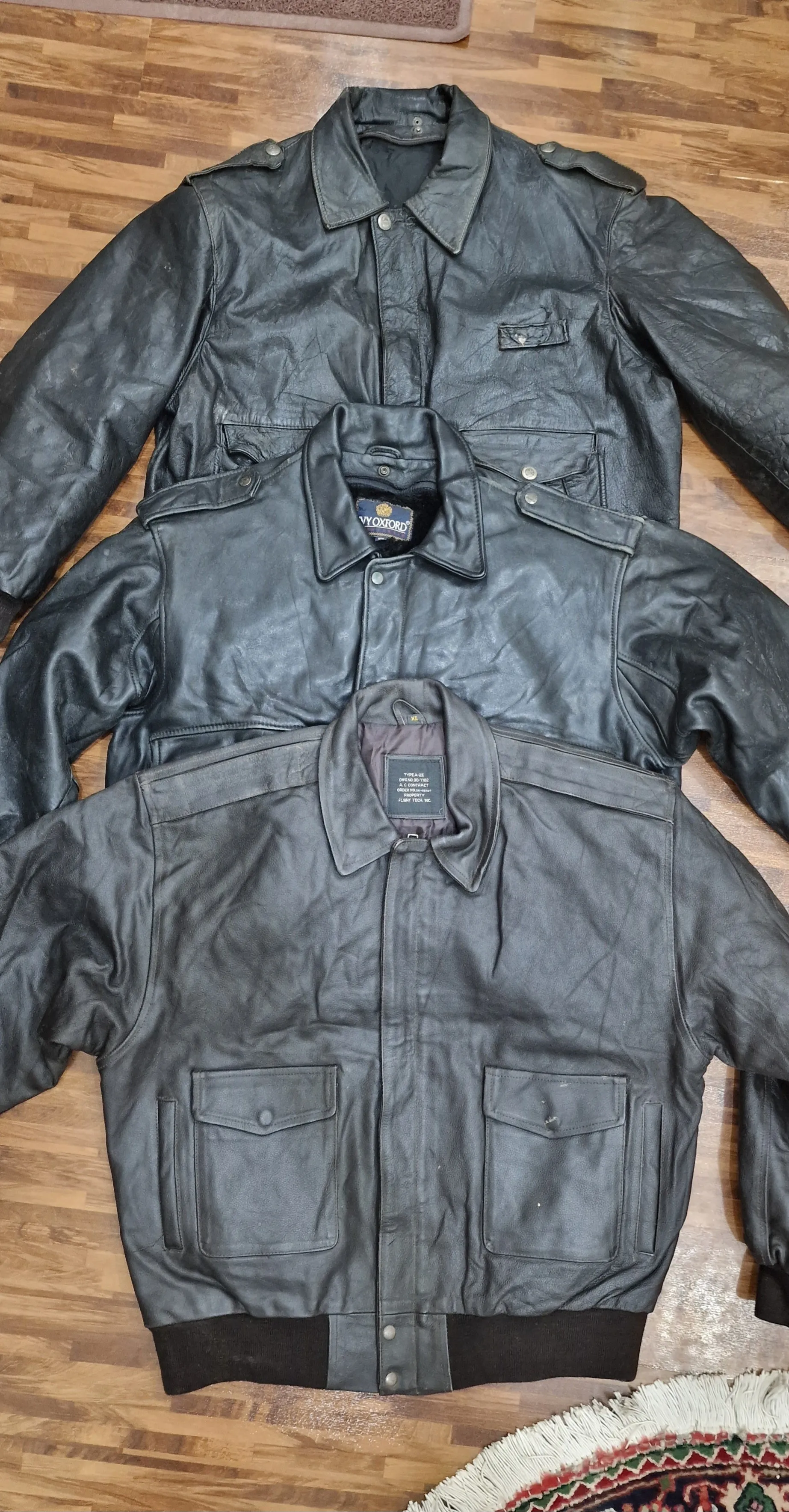 Mens vintage bomber leather jackets