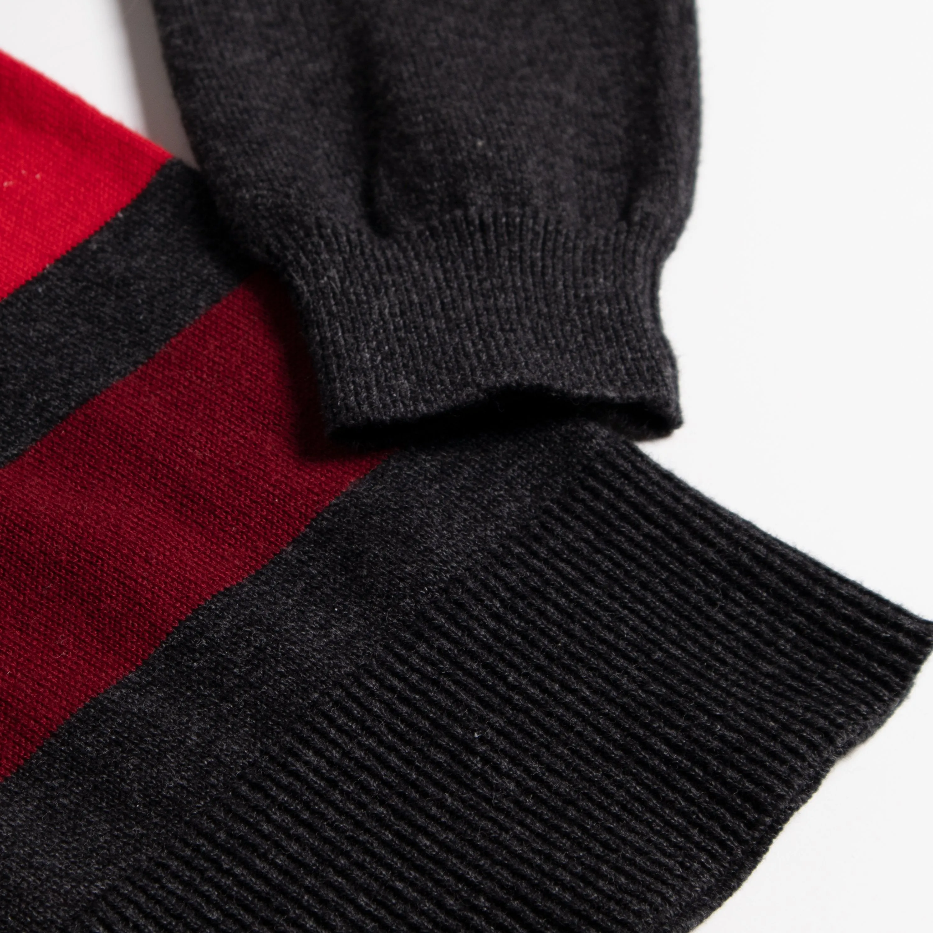 Multi Stripe V-neck Sweater
