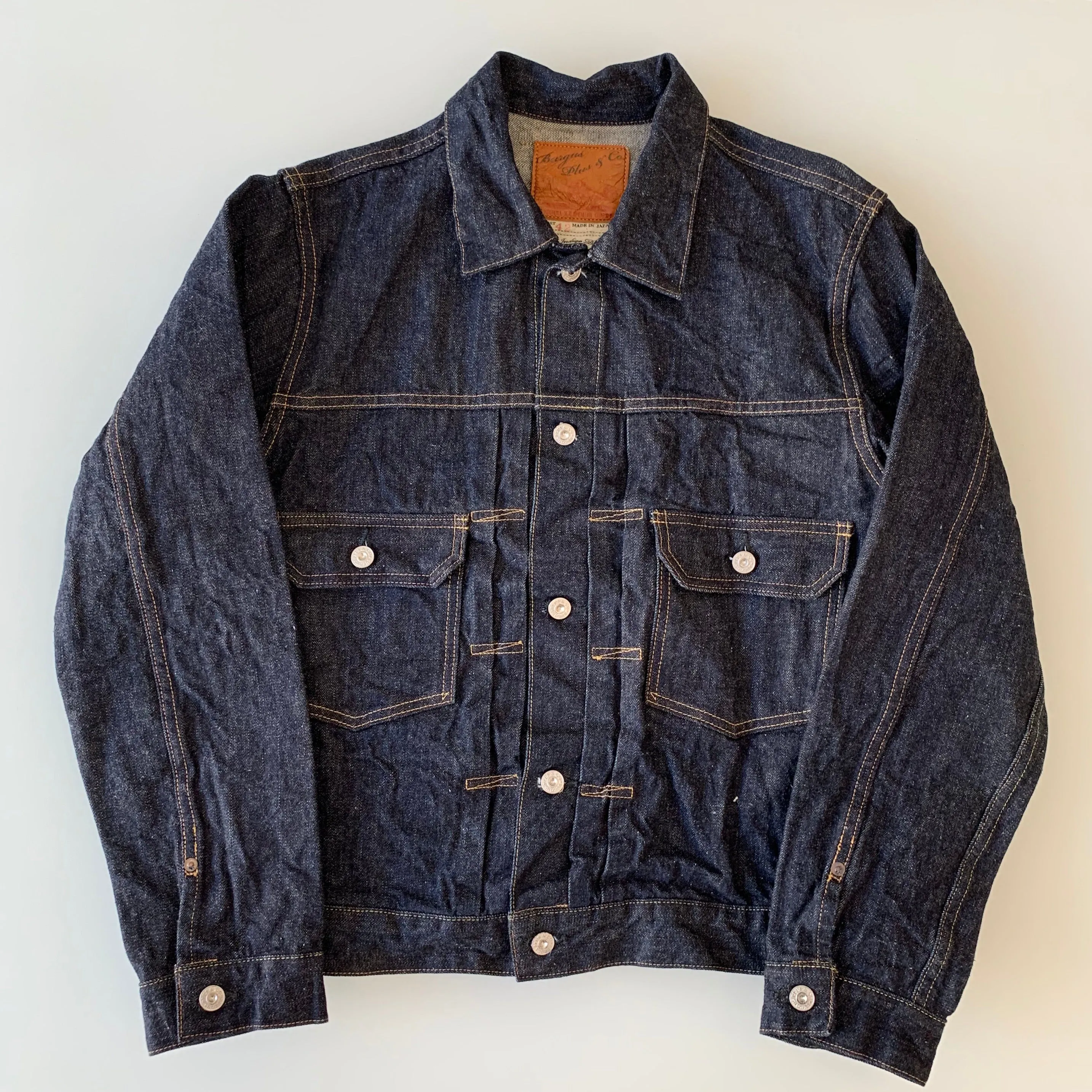 Natural Indigo Type II 14.5oz Selvedge Denim Jacket - OW (71949-XX)
