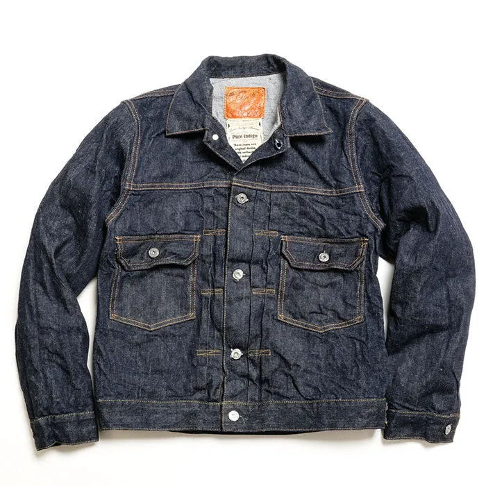 Natural Indigo Type II 14.5oz Selvedge Denim Jacket - OW (71949-XX)