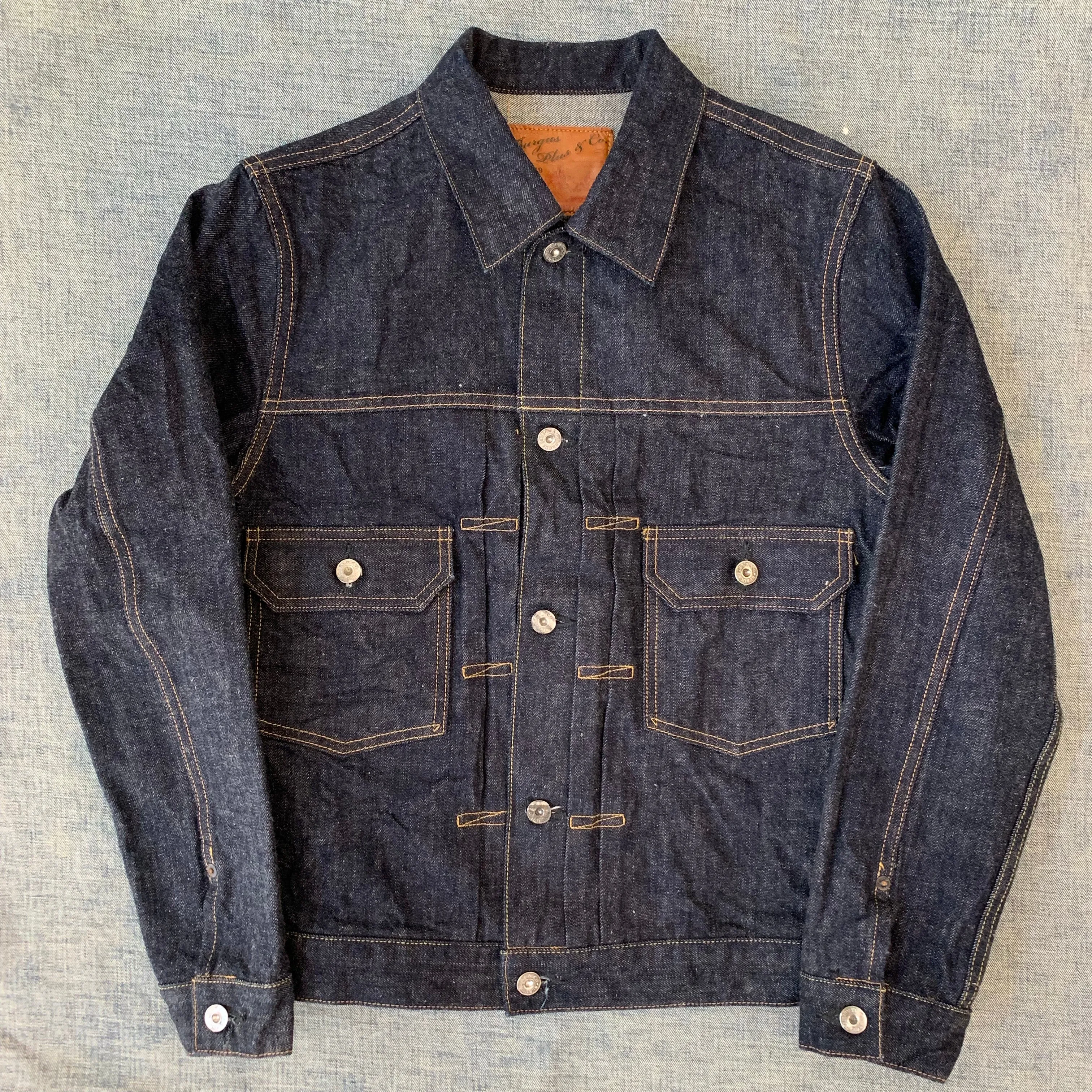 Natural Indigo Type II 14.5oz Selvedge Denim Jacket - OW (71949-XX)