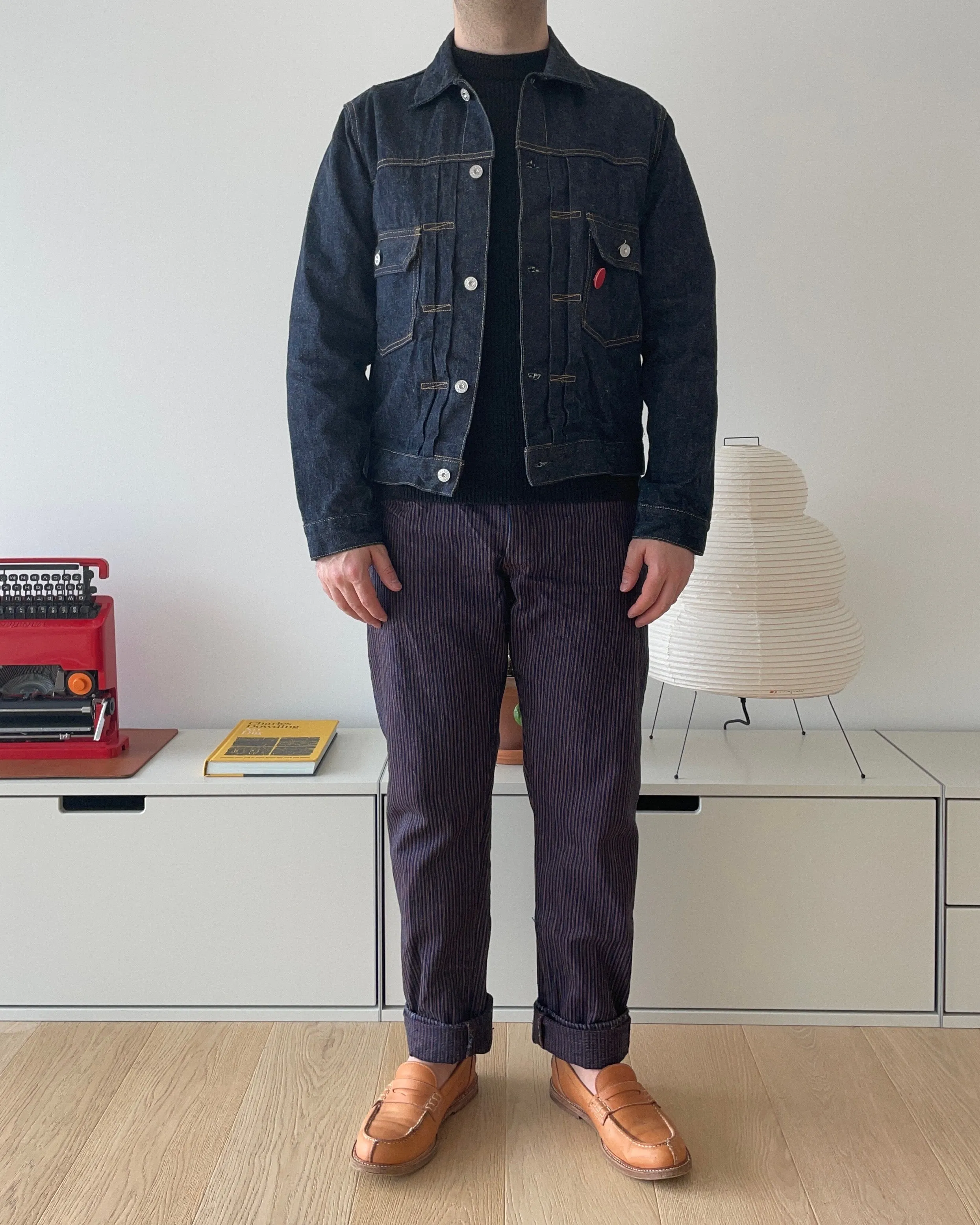 Natural Indigo Type II 14.5oz Selvedge Denim Jacket - OW (71949-XX)