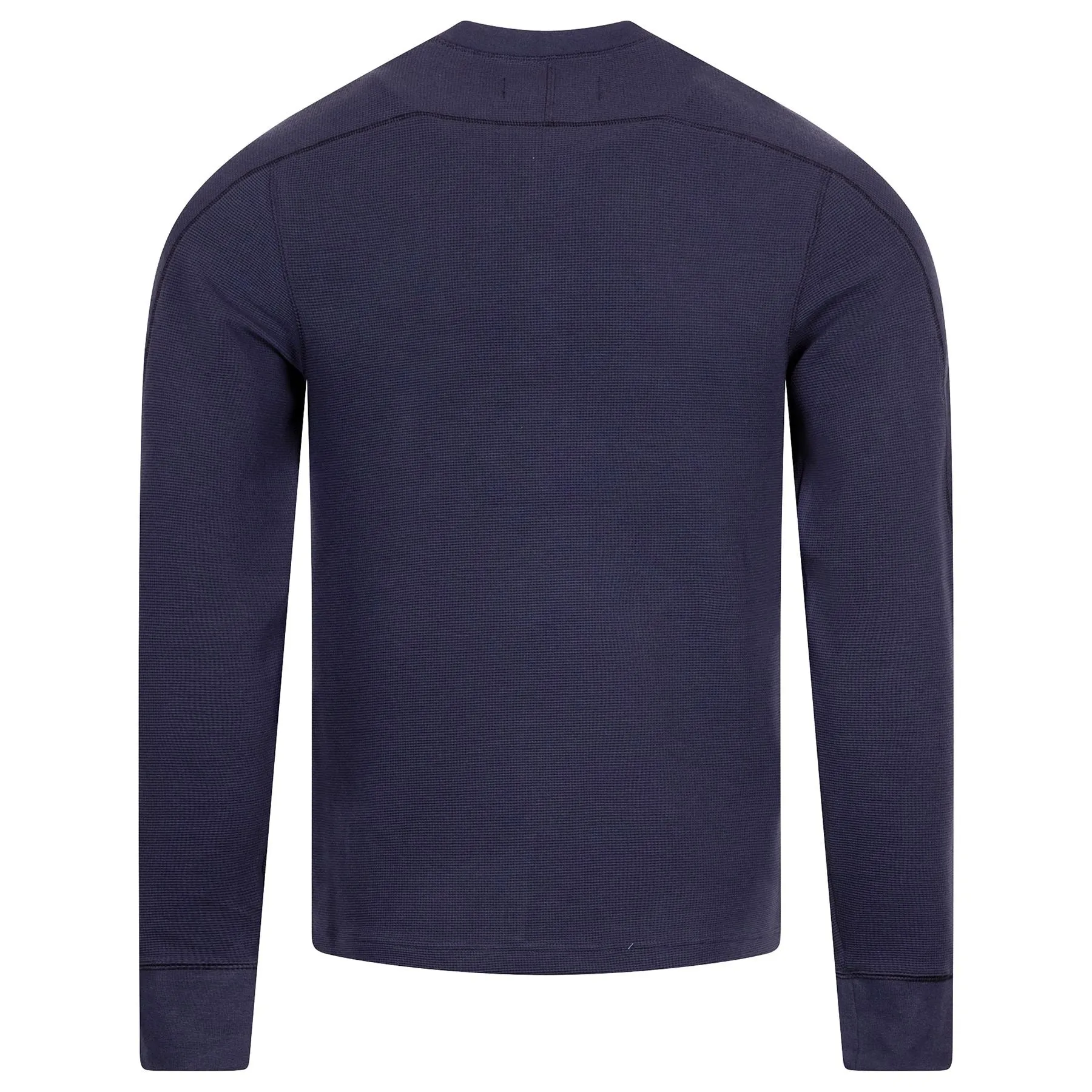 RLX Tech Waffle Henley Pullover in Refined Navy - AW24