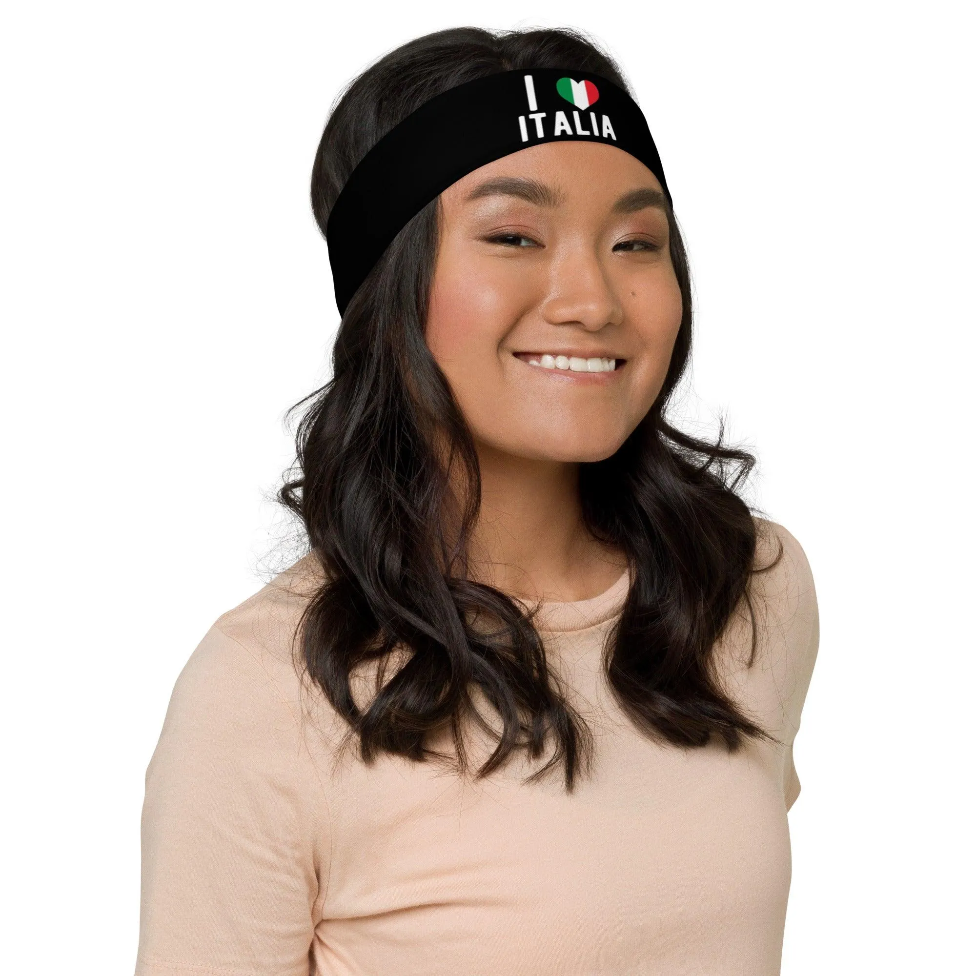 Sports Headband I Love Italia Unisex Quick Dry Sweat Band