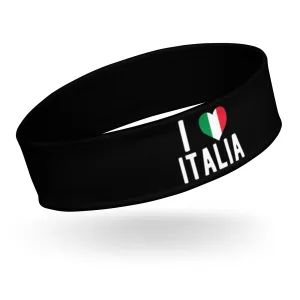 Sports Headband I Love Italia Unisex Quick Dry Sweat Band