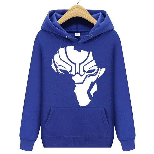 Superhero Black Panther Wakanda Warrior Hoodie Fleece