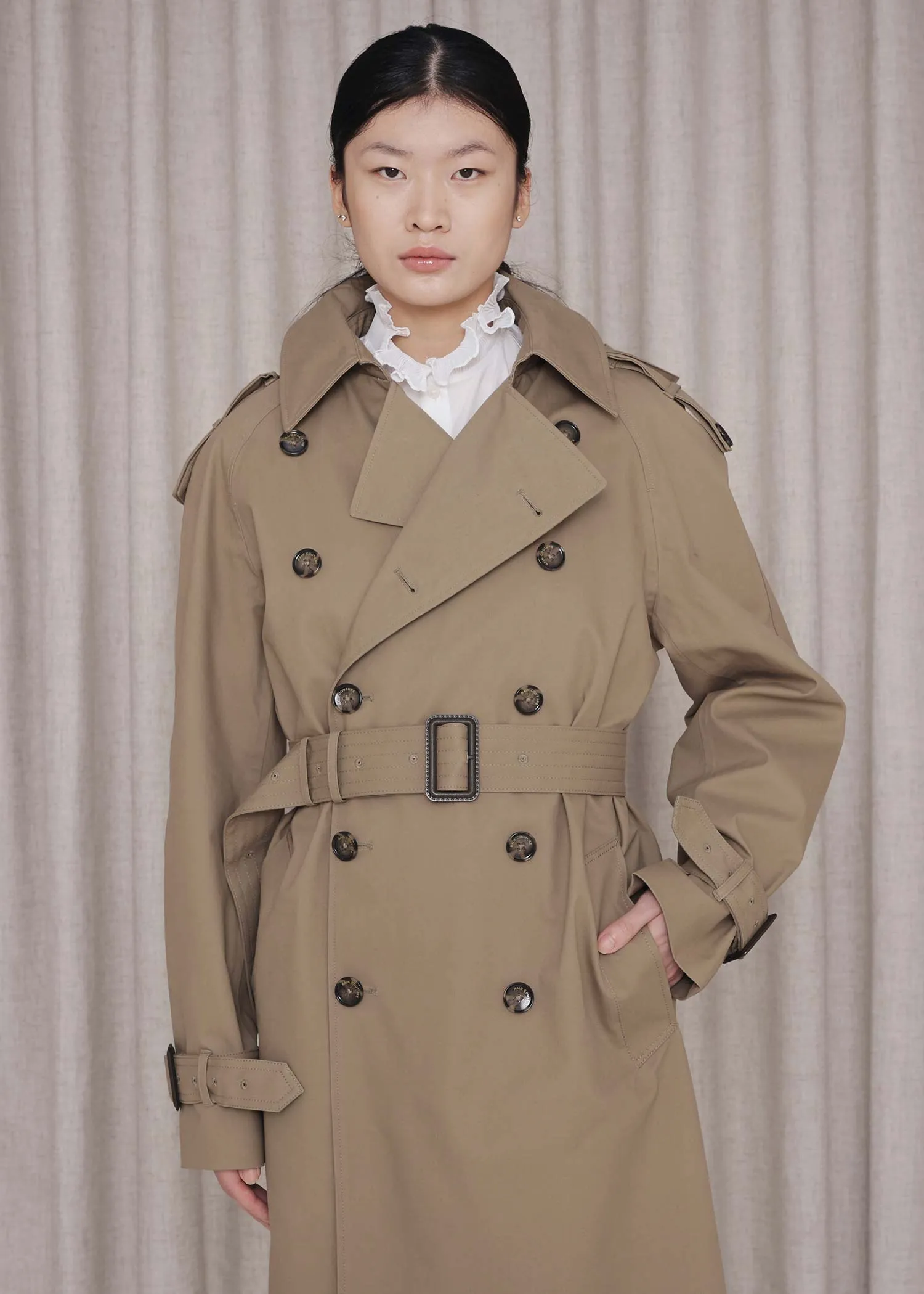 Waterproof Timeless Trench - Khaki