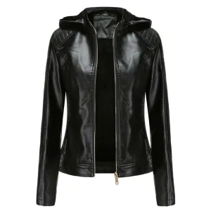 Women's Detachable Hood Jacket: Stylish & Versatile Outerwear