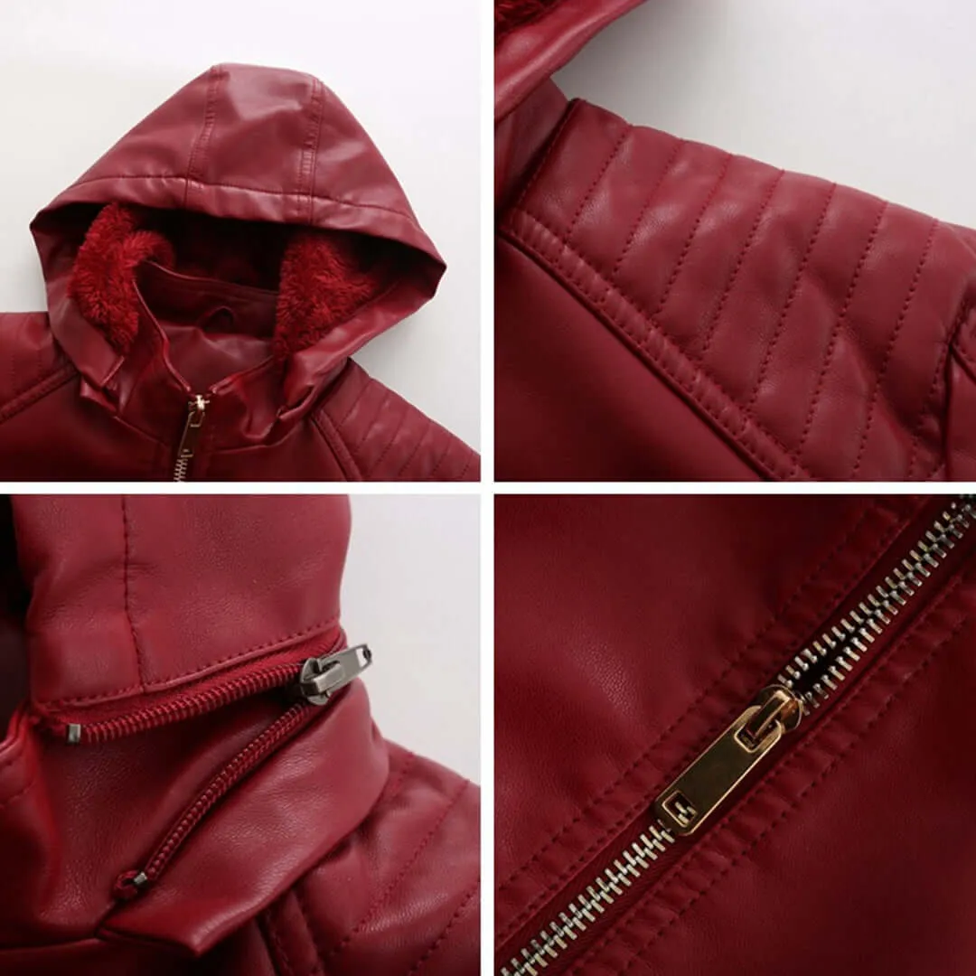 Women's Detachable Hood Jacket: Stylish & Versatile Outerwear