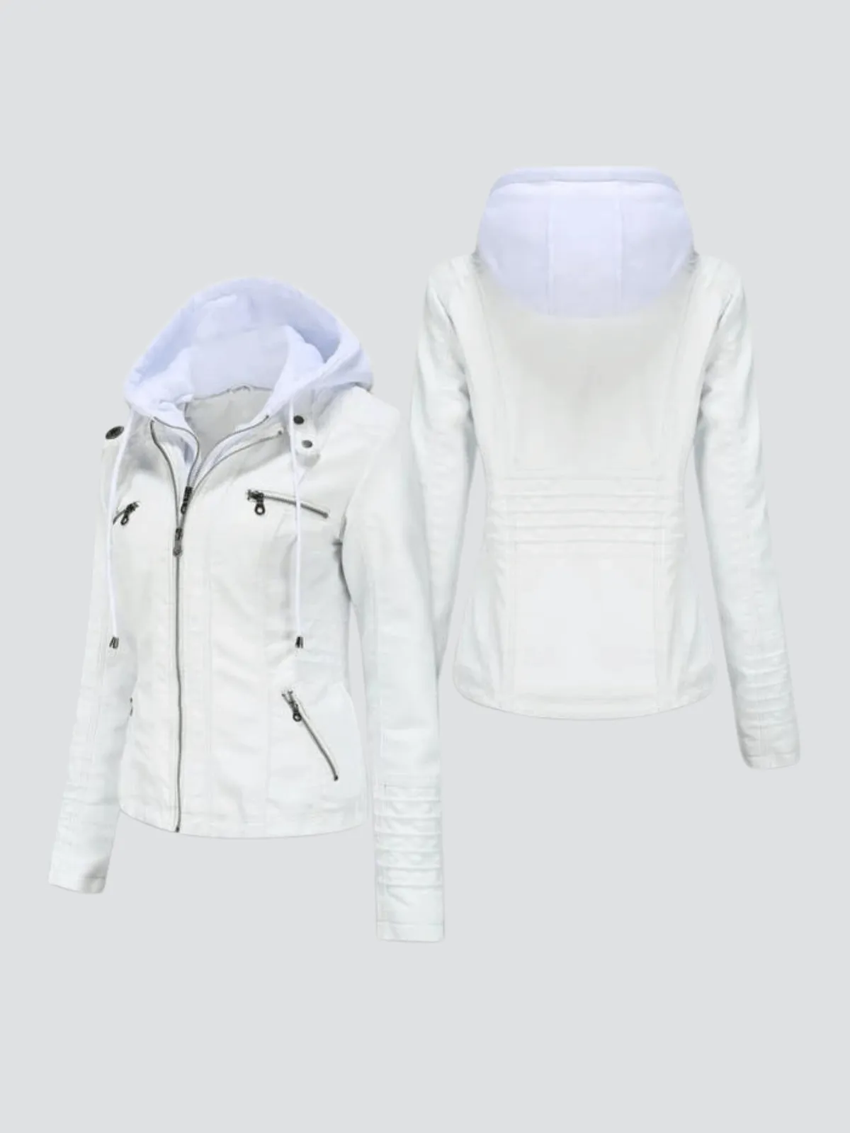 Women's Hooded Classic Jacket: Versatile & Stylish Outerwear