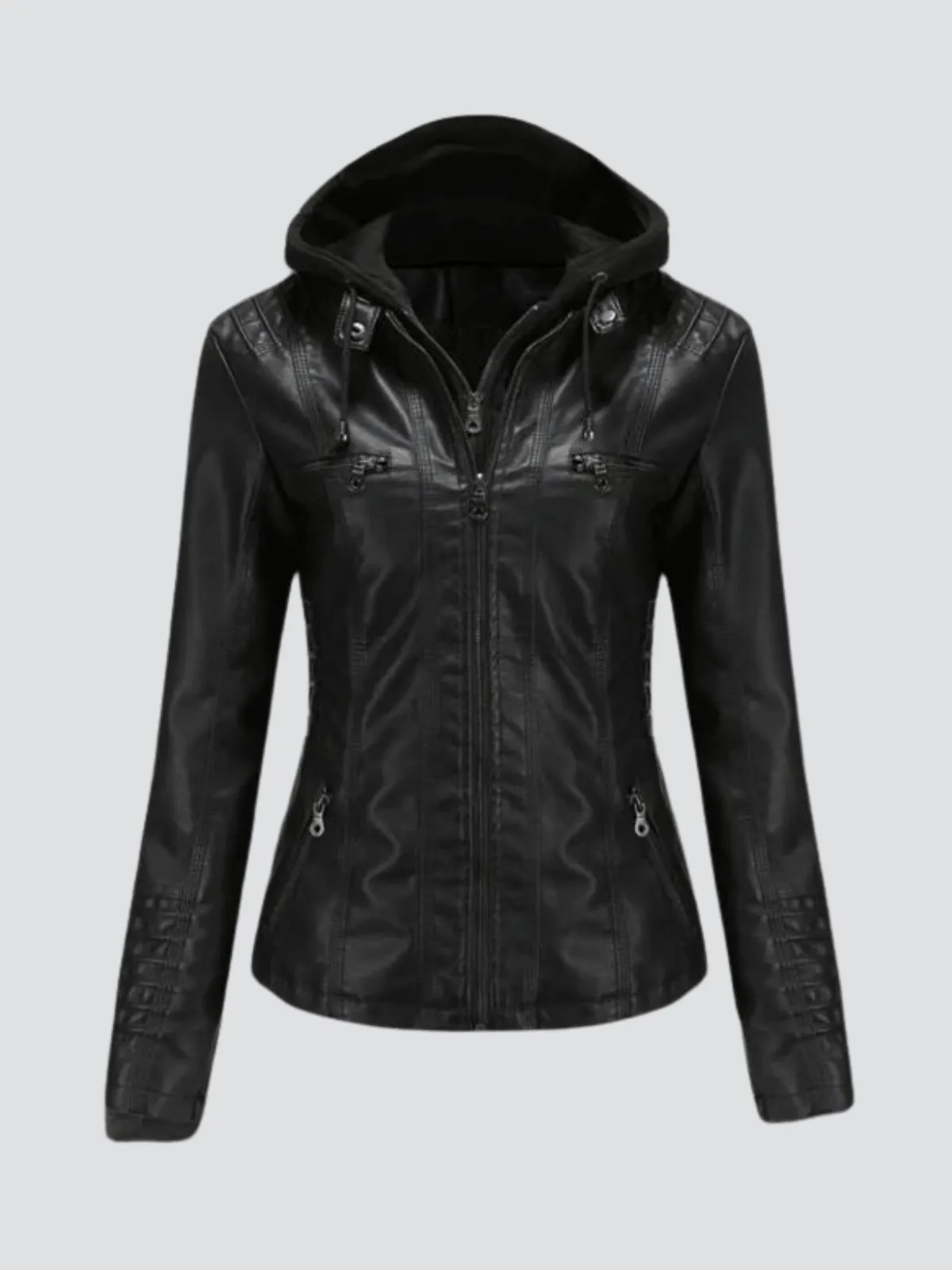 Women's Hooded Classic Jacket: Versatile & Stylish Outerwear