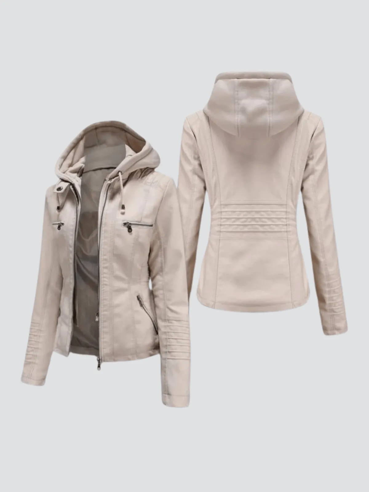 Women's Hooded Classic Jacket: Versatile & Stylish Outerwear