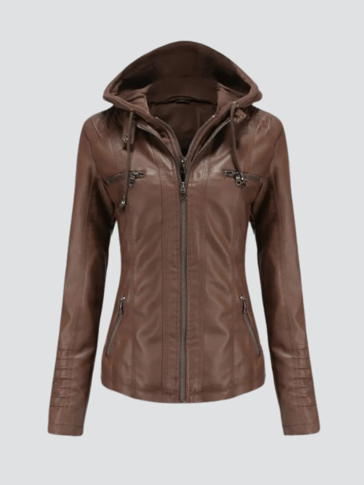 Women's Hooded Classic Jacket: Versatile & Stylish Outerwear