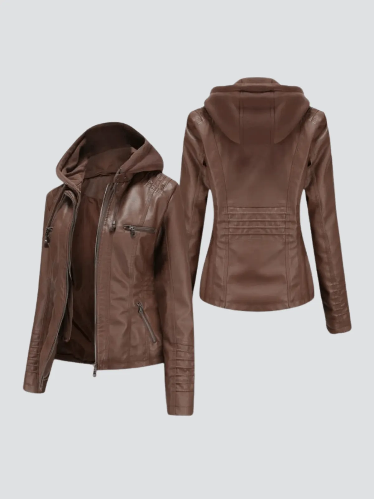 Women's Hooded Classic Jacket: Versatile & Stylish Outerwear