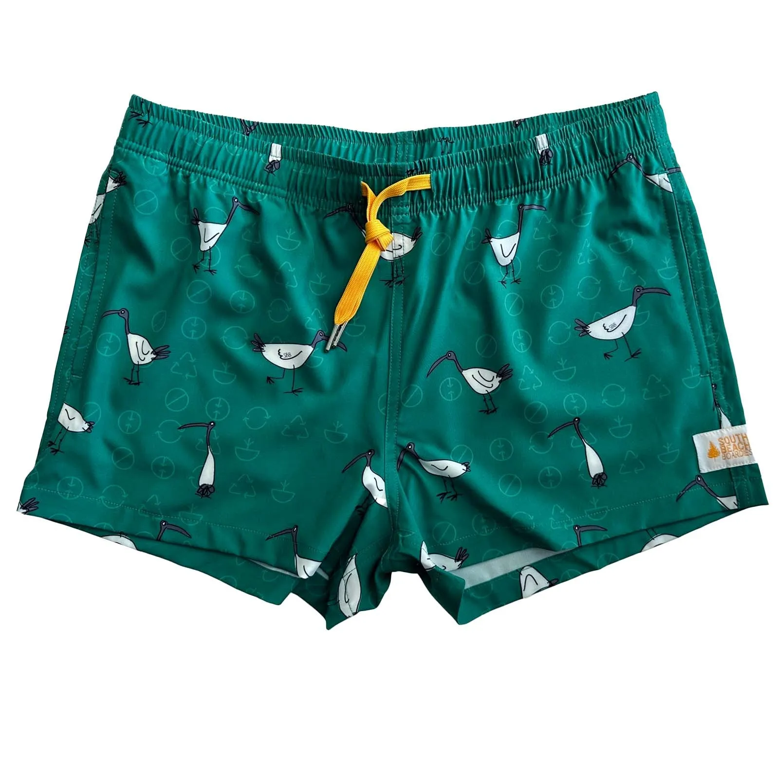 Women's Stretchy Shorts: Bin Chickens